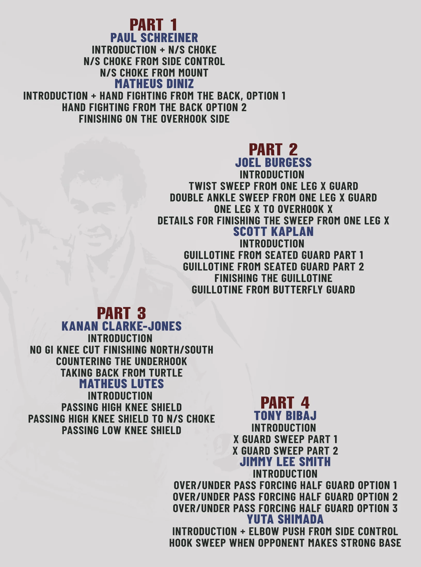 The Best Marcelo Garcia Techniques Taught By His Black Belt Instructors by Team Marcelo Garcia - Image 2