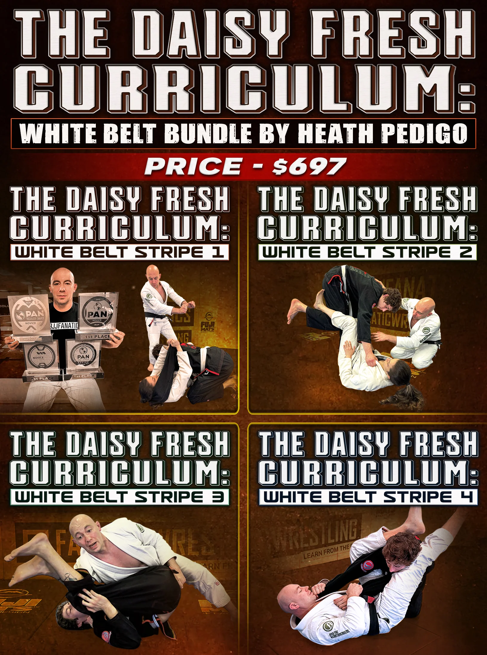 The Daisy Fresh Curriculum: White Belt Bundle by Heath Pedigo
